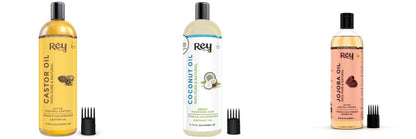 Rey Naturals Castor Oil - Strengthening and Repairing Hair Oil