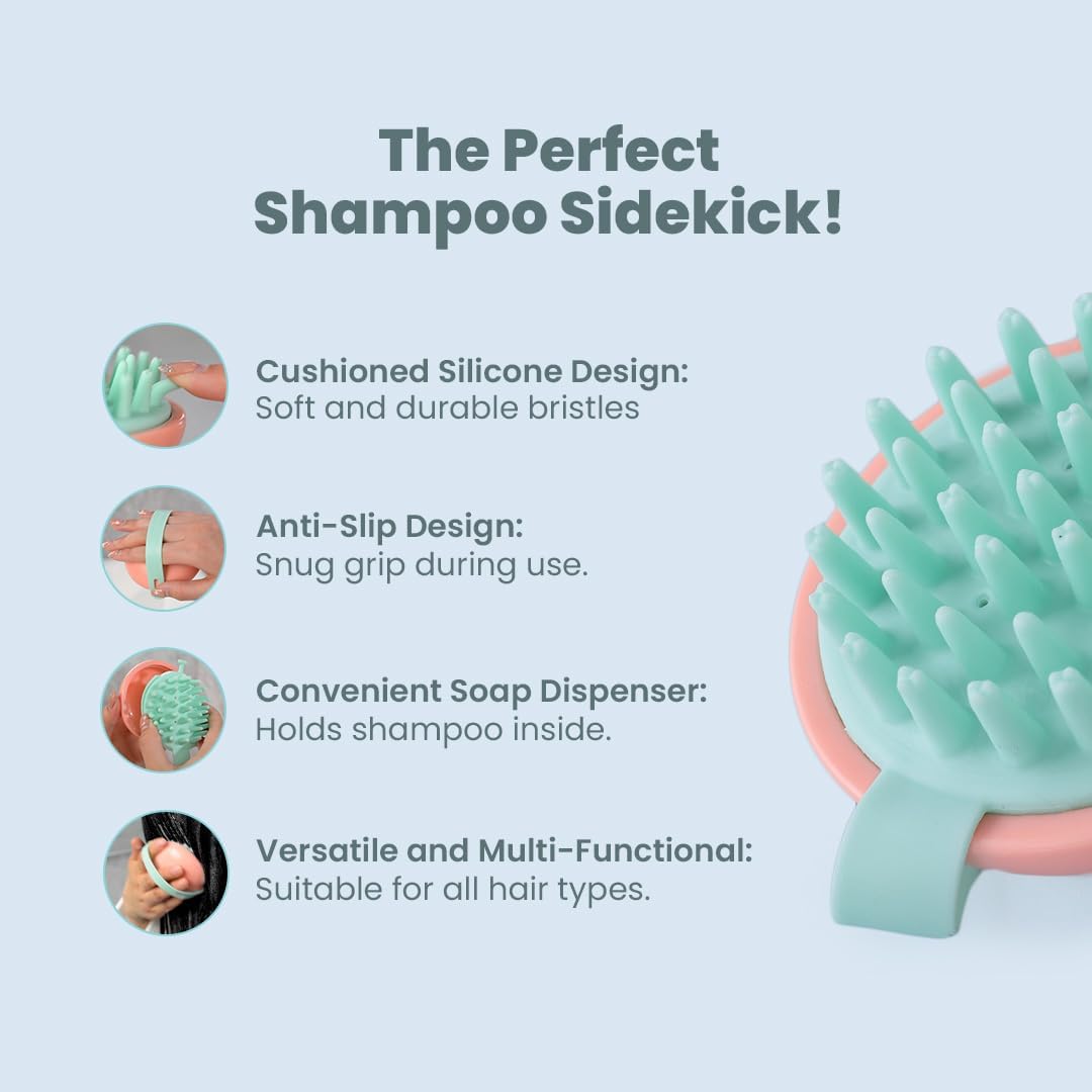 how to use a shampoo brush