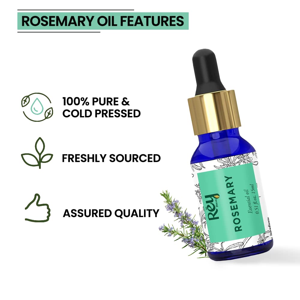 Rey Naturals rosemary oil - skincare benefits