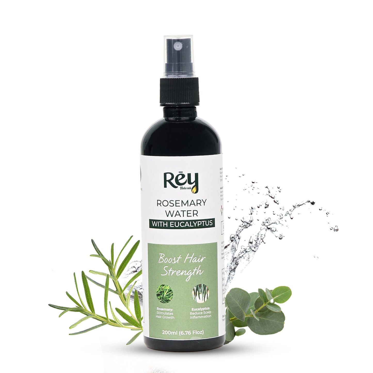 Rey Naturals Hair Growth Spray - Unisex Scalp Treatment