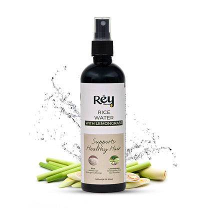 Rey Naturals Hair Growth Spray - Nourishes hair follicles