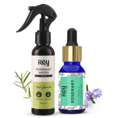 Rey Naturals rosemary essence - revitalizing hair solution