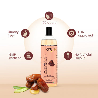 Rey Naturals hair oil - enhance hair growth