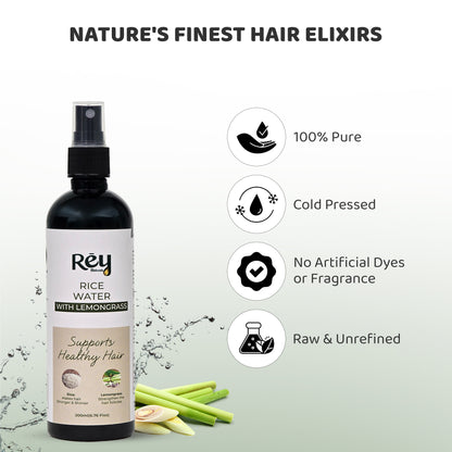 Rey Naturals Hair Growth Spray - On-the-go hydration