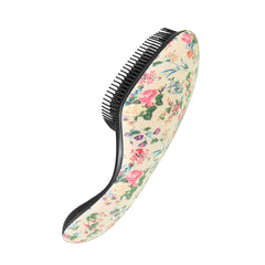 Rey Naturals Tadpole series hair brush | Gentle detangler hair brush | Minimize Breakage | Ideal for All Hair Types | Comfortable Hold Hair Comb | Hair Brush for Women & Men